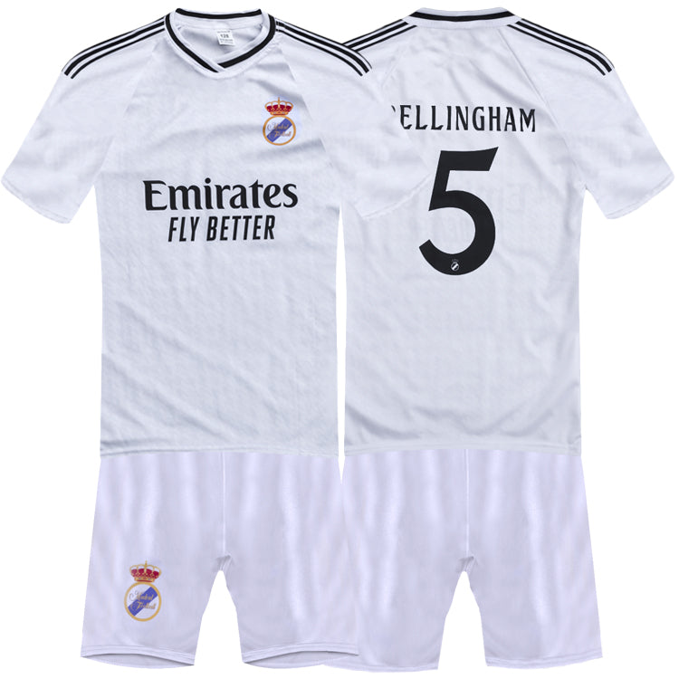 Dres Bellingham Real Madrid komplet biely